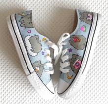 Zapatillas Converse gatos