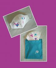 Mascarilla y bolsa