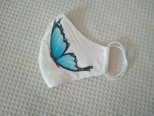 Mascarilla pintada a mano