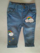Pantalón infantil nubes