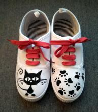 Zapatillas Gato Negro